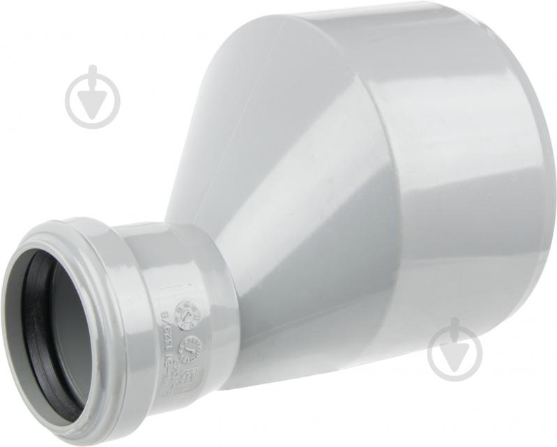 Редукция канализационная Wavin d110х50 - фото 1 Редукция канализационная Wavin d110х50 - фото 1