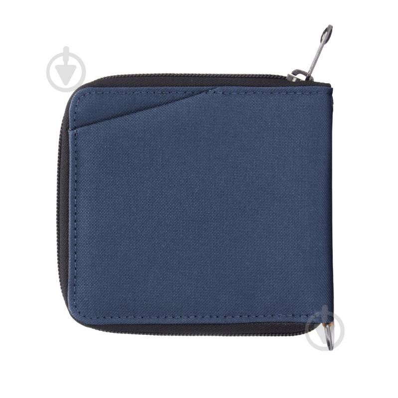 Кошелек Pacsafe RFIDsafe zip around wallet темно-синий - фото 2