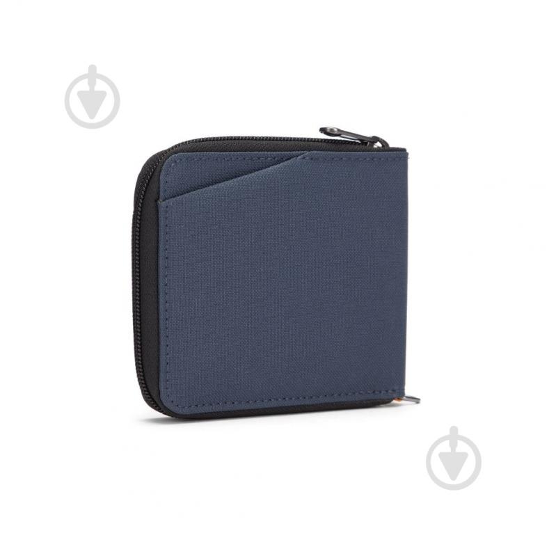Кошелек Pacsafe RFIDsafe zip around wallet темно-синий - фото 3