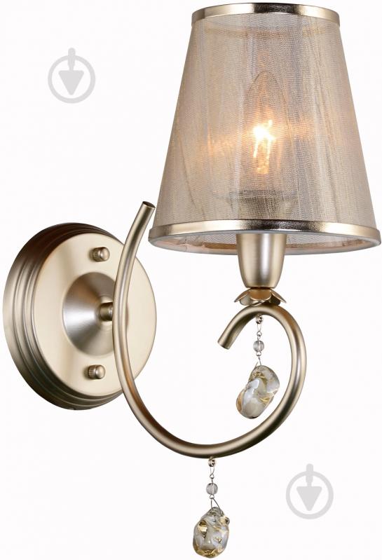 Бра Victoria Lighting 1x40 Вт E14 шампань Edit - фото 1 Бра Victoria Lighting 1x40 Вт E14 шампань Edit - фото 1