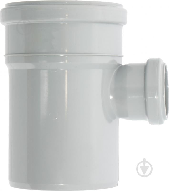 Тройник канализационный Wavin d110х50x90° - фото 1