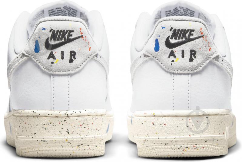 Кроссовки мужские демисезонные Nike Air Force 1 '07 LV8 CZ0339-100 р.45 белые - фото 3