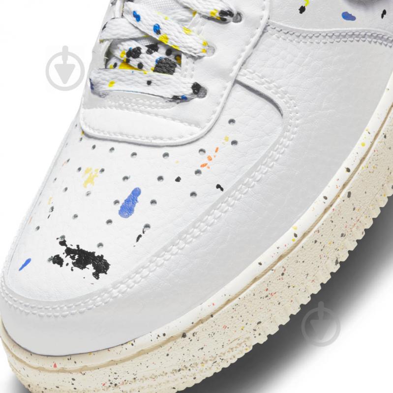 Кроссовки мужские демисезонные Nike Air Force 1 '07 LV8 CZ0339-100 р.45 белые - фото 9