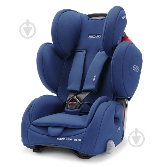 Автокрісло RECARO Young Sport HERO (Core Energy Blue) синій 88014280050 - фото 1