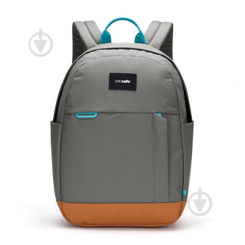 Рюкзак Pacsafe GO backpack 35110146 15 л серый - фото 1 Рюкзак Pacsafe GO backpack 35110146 15 л серый - фото 1