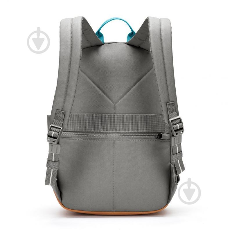 Рюкзак Pacsafe GO backpack 35110146 15 л серый - фото 7 Рюкзак Pacsafe GO backpack 35110146 15 л серый - фото 7
