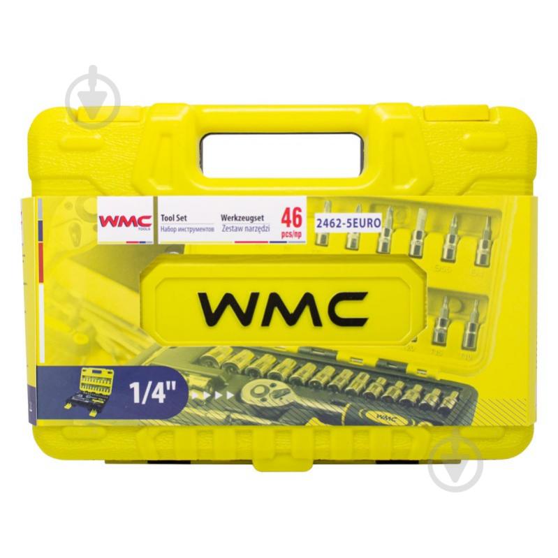 Набір ручного інструменту WMC TOOLS 46 шт. WT-2462-5 EURO - фото 6