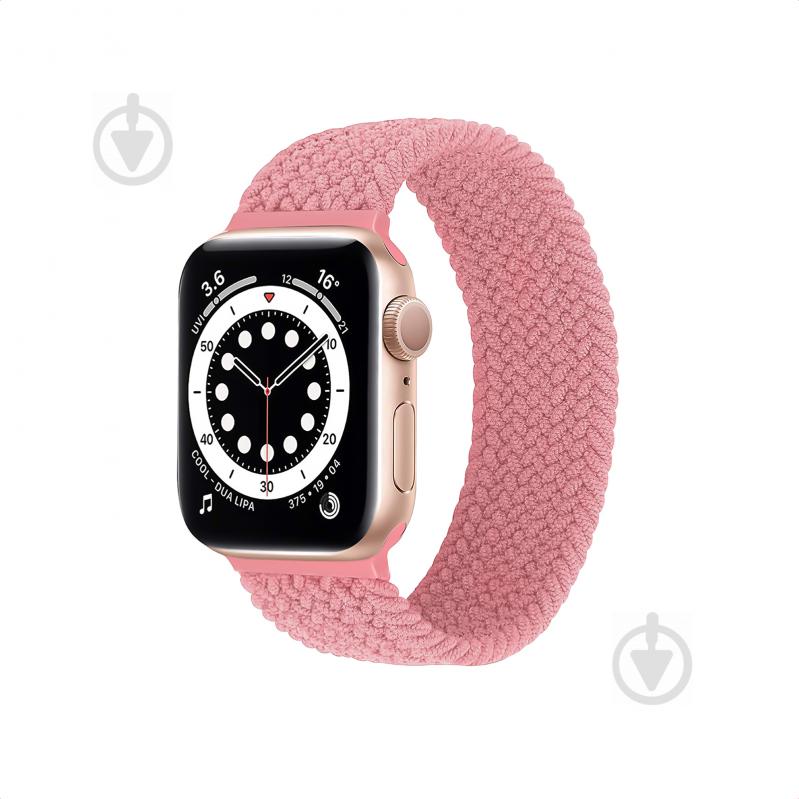 Ремешок Promate для Apple Watch 38-40 мм 1/2/3/4/5/6/7/SE Fusion-40L pink fusion-40l.pink - фото 1