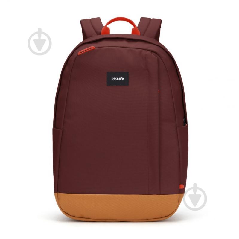 Рюкзак Pacsafe GO backpack 35115345 25 л бордовый - фото 6 Рюкзак Pacsafe GO backpack 35115345 25 л бордовый - фото 6