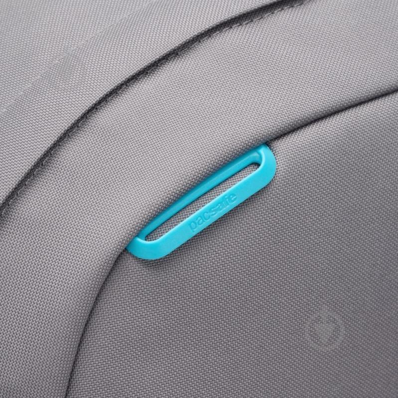Рюкзак Pacsafe GO backpack 35115146 25 л серый - фото 9