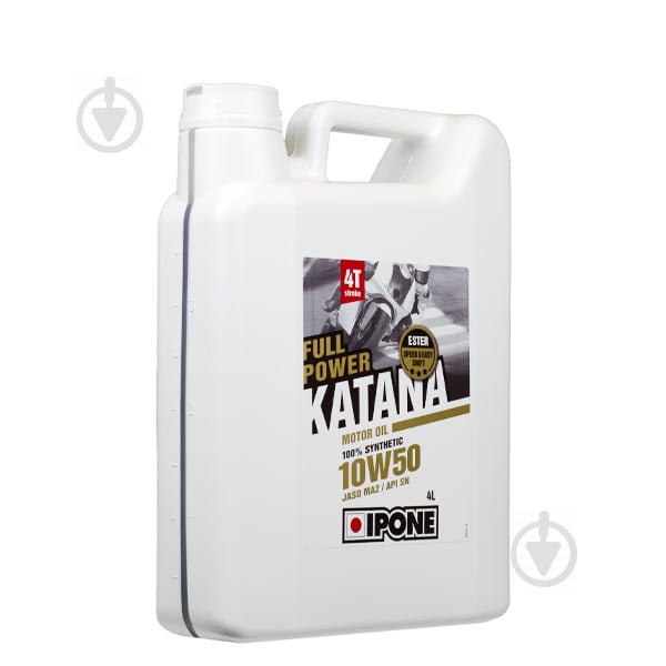 Моторне мастило Ipone Full Power Katana 10W-50 4 л (800010) - фото 2