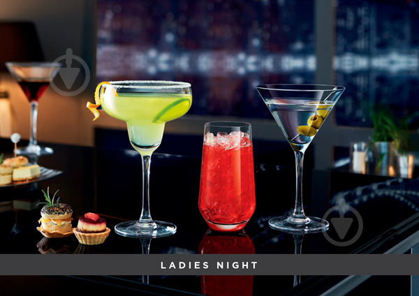 Набір бокалів для маргарити Ladies Night 210 мл 4 шт. L7638 Eclat - фото 2