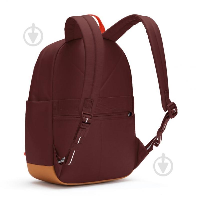 Рюкзак Pacsafe GO backpack 35110345 15 л бордовый - фото 7