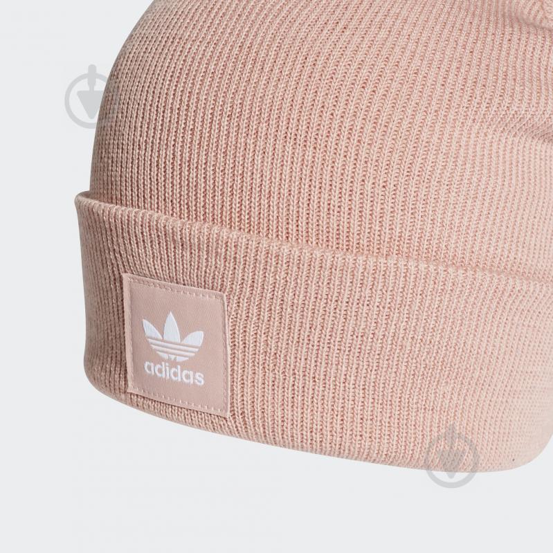 Шапка Adidas Ac Cuff Knit ED8716 р.L розовый - фото 2