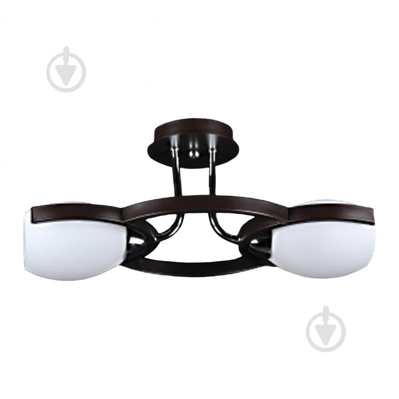 Люстра Victoria Lighting 2x40 Вт E14 черный Odeon - фото 1