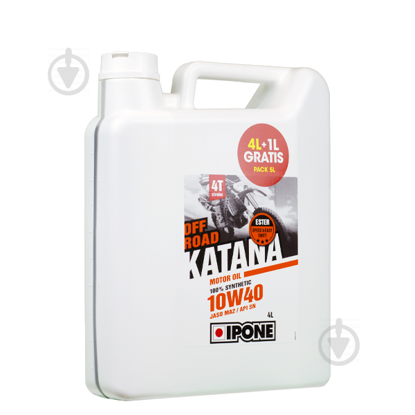 Моторне мастило Ipone OFF Road Katana 10W-40 5 л (800474) - фото 2