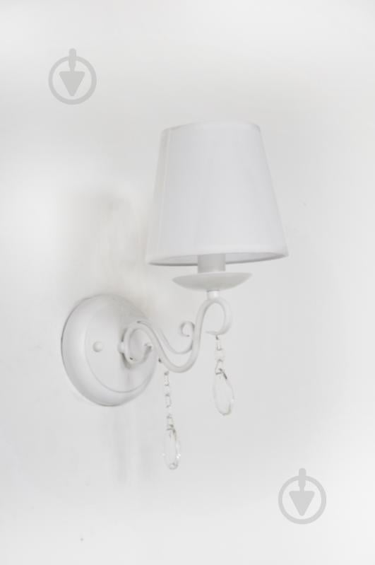 Бра Victoria Lighting 1x40 Вт E14 білий Dalila - фото 1