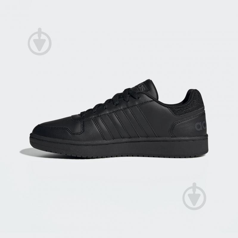 Кроссовки мужские зимние Adidas HOOPS 2.0 EE7422 р.42 2/3 черные - фото 6