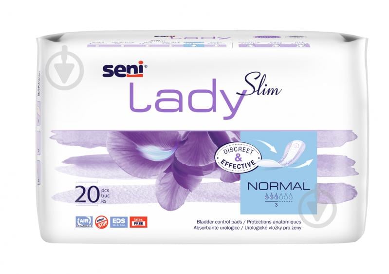 Прокладки урологические Seni LADY SLIM normal 20 шт. - фото 1