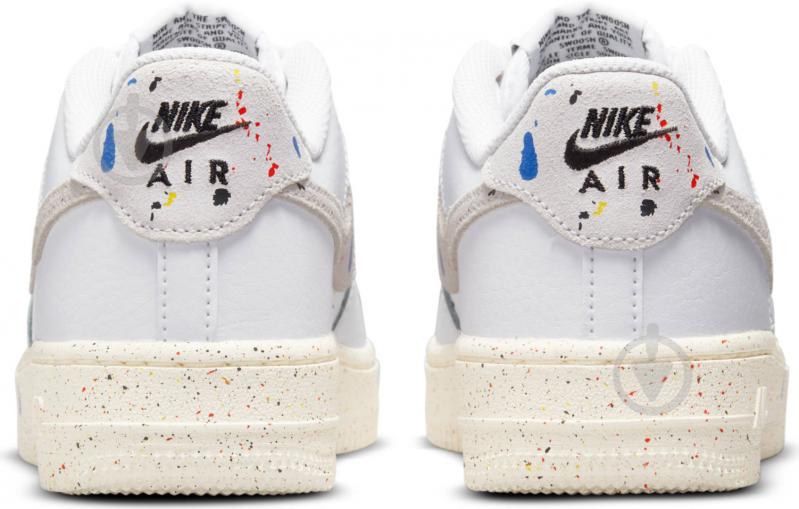 Кроссовки демисезонные Nike AIR FORCE 1 DJ2598-100 р.38,5 белые - фото 3