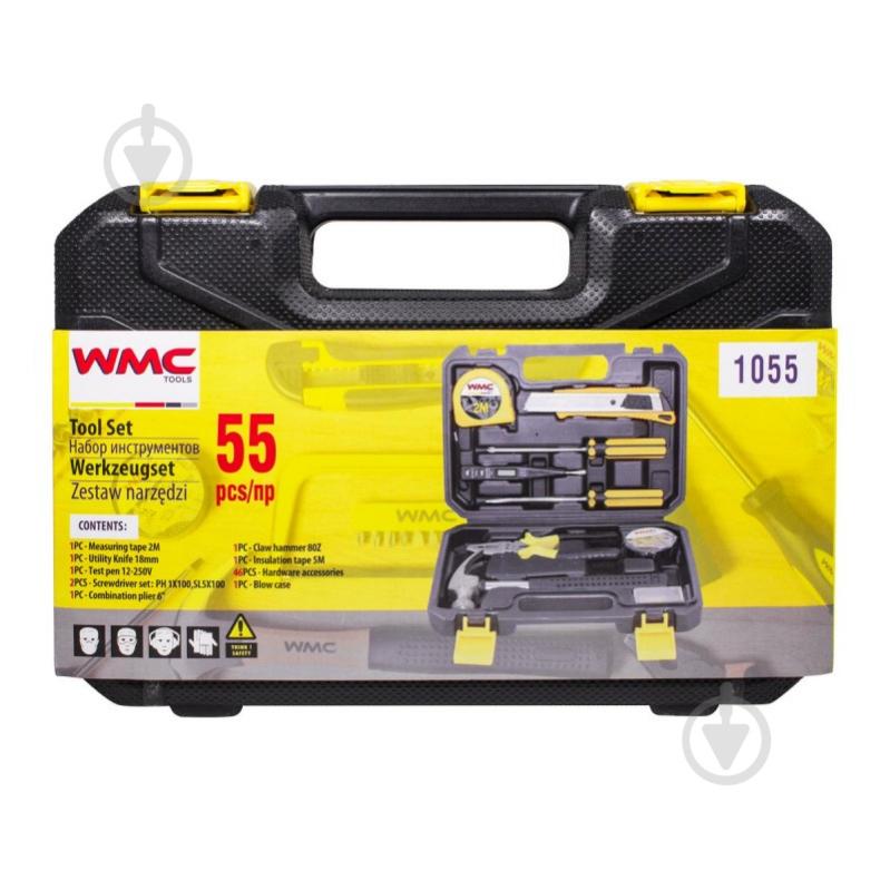 Набор ручного инструмента WMC TOOLS 55 шт. WT-1055 - фото 8