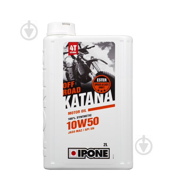 Моторное масло Ipone OFF Road Katana 10W-50 2 л (800365) - фото 1