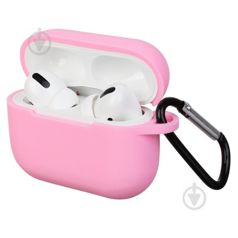 Чехол для наушников Armorstandart Silicone Case для Apple Airpods Pro light pink ARM56086 - фото 1