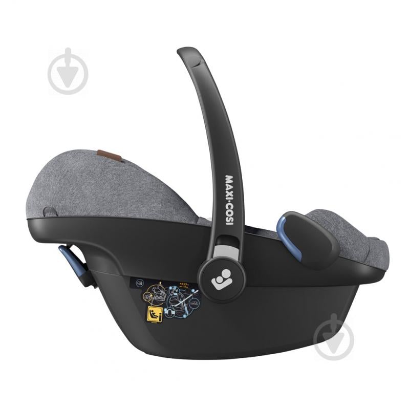 Автокресло Maxi-Cosi Pebble Pro Luxe (Twillic Grey) темно-серый 8799370300 - фото 2