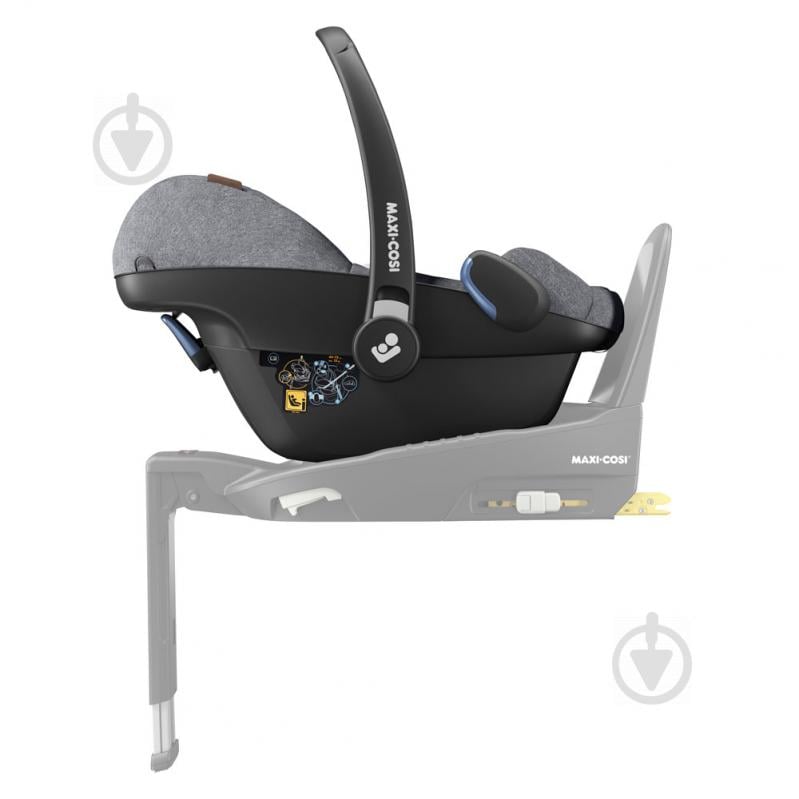 Автокресло Maxi-Cosi Pebble Pro Luxe (Twillic Grey) темно-серый 8799370300 - фото 10