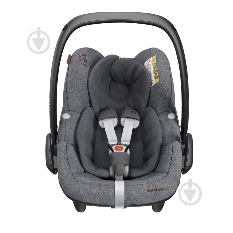 Автокресло Maxi-Cosi Pebble Pro Luxe (Twillic Grey) темно-серый 8799370300 - фото 8