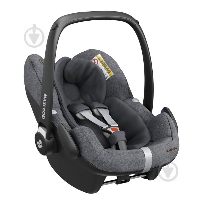 Автокресло Maxi-Cosi Pebble Pro Luxe (Twillic Grey) темно-серый 8799370300 - фото 7