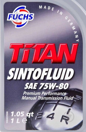 Масло трансмиссионное Fuchs TITAN SFLUID 75W-80 1 л (TITAN SFLUID 75W80 GL5 1L) - фото 2