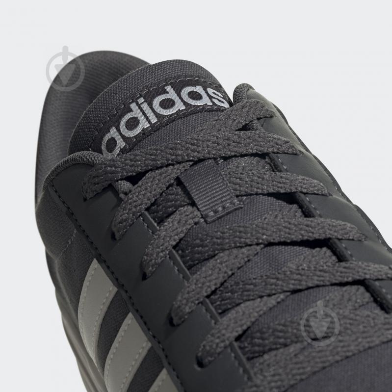 Кросівки чоловічі зимові Adidas ADVANTAGE EE7678 р.42 темно-сірі - фото 7