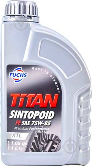 Масло трансмиссионное Fuchs TITAN S FE 75W-85 1 л (TITAN S FE 75W85 GL5 1L) - фото 1