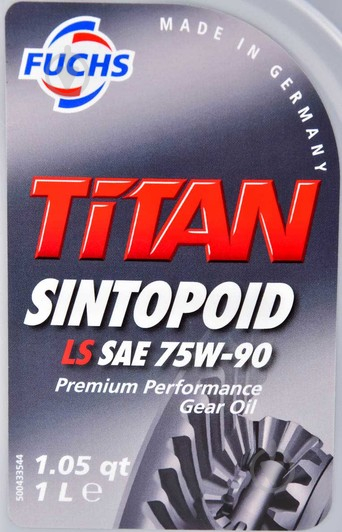 Масло трансмиссионное Fuchs TITAN SINTOP. LS 75W-90 1 л (TITAN SINTOP. LS 75W90 1L) - фото 2