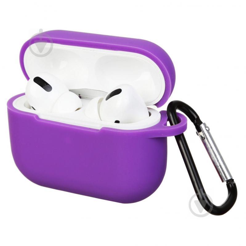 Чехол для наушников Armorstandart Silicone Case для Apple Airpods Pro ultraviolet ARM56076 - фото 1