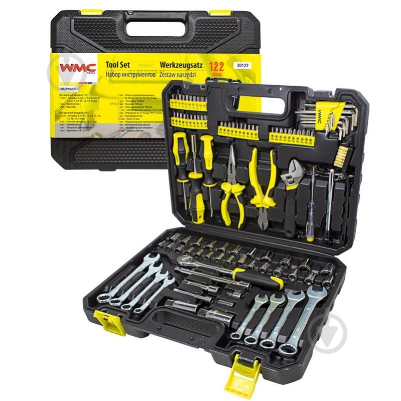 Набор ручного инструмента WMC TOOLS 122 шт. WT-30122 - фото 1 Набор ручного инструмента WMC TOOLS 122 шт. WT-30122 - фото 1