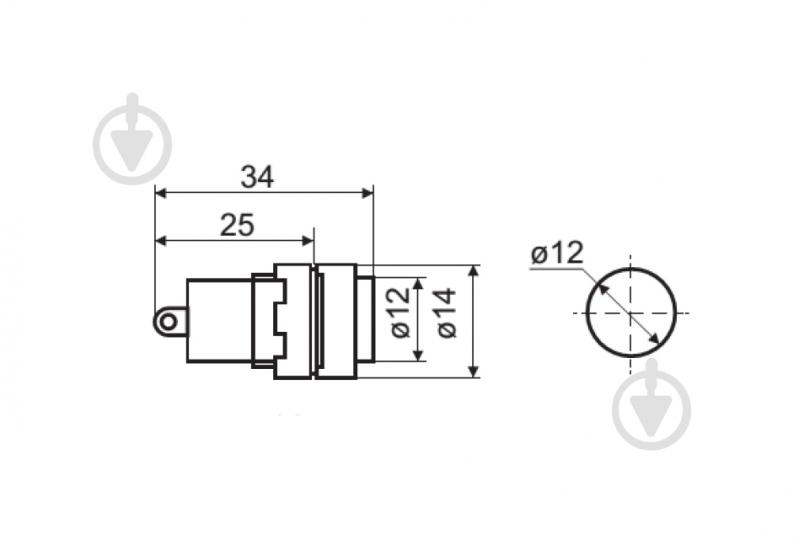 Арматура сигнальная Аско-Укрем AD22E-12DS 220V АC A0140030192 - фото 5