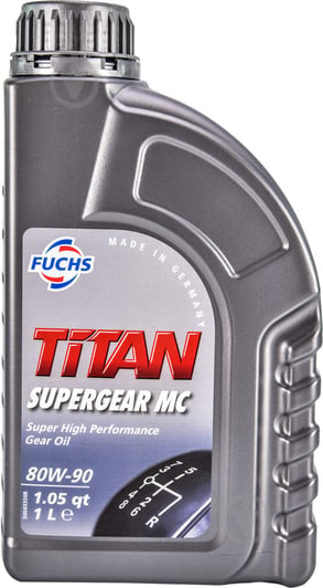 Масло трансмиссионное Fuchs TITAN SUPERGEAR 80W-90 1 л (TITAN SUPERGEAR 80W90 1L) - фото 1