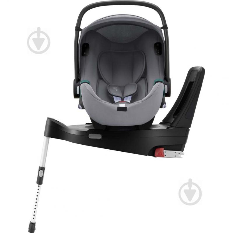 Автокресло Britax-Romer BABY-SAFE iSENSE (Frost Grey) с платформой серый 2000035098 - фото 6