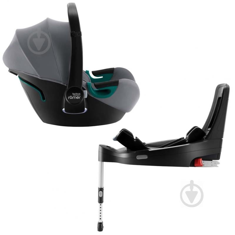 Автокресло Britax-Romer BABY-SAFE iSENSE (Frost Grey) с платформой серый 2000035098 - фото 1