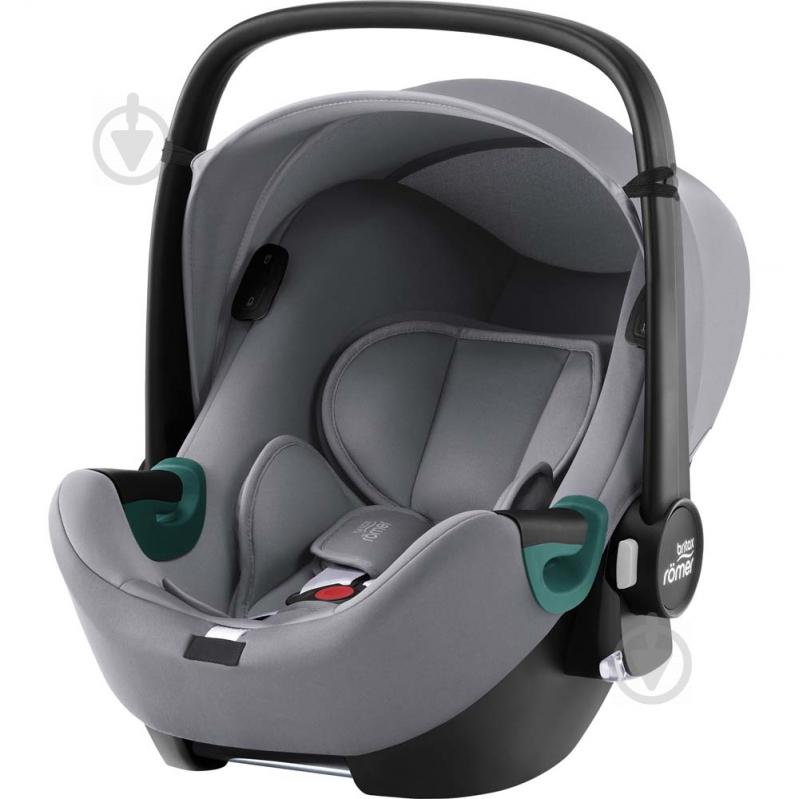 Автокресло Britax-Romer BABY-SAFE iSENSE (Frost Grey) с платформой серый 2000035098 - фото 4