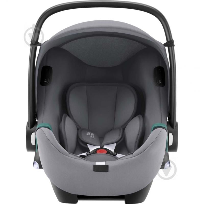 Автокресло Britax-Romer BABY-SAFE iSENSE (Frost Grey) с платформой серый 2000035098 - фото 8