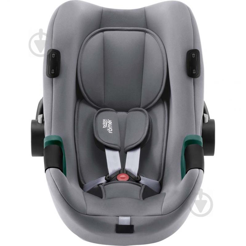 Автокресло Britax-Romer BABY-SAFE iSENSE (Frost Grey) с платформой серый 2000035098 - фото 3