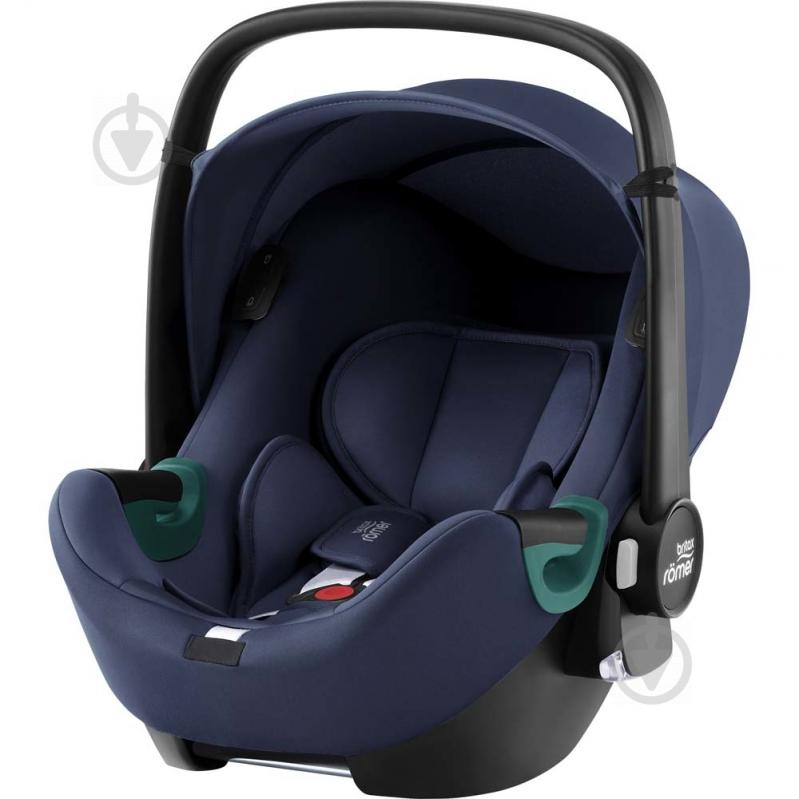 Автокресло Britax-Romer BABY-SAFE iSENSE (Indigo Blue) с платформой синий 2000035100 - фото 2