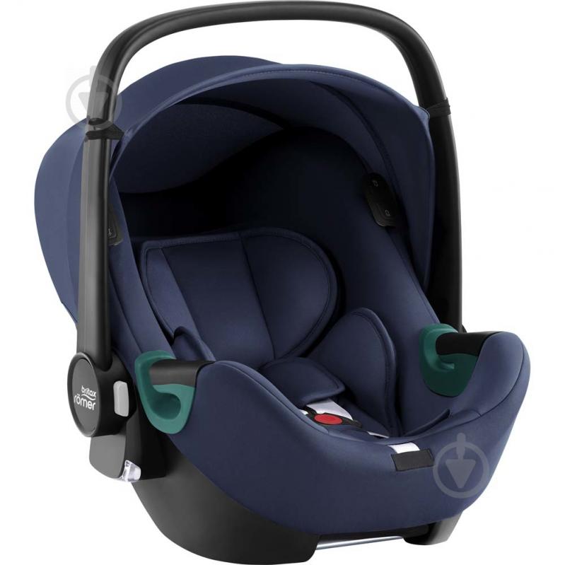 Автокресло Britax-Romer BABY-SAFE iSENSE (Indigo Blue) с платформой синий 2000035100 - фото 8