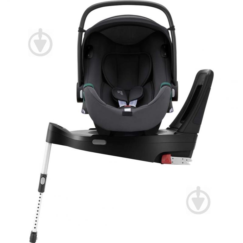 Автокресло Britax-Romer BABY-SAFE iSENSE (Midnight Grey) с платформой темно-серый 2000035099 - фото 12