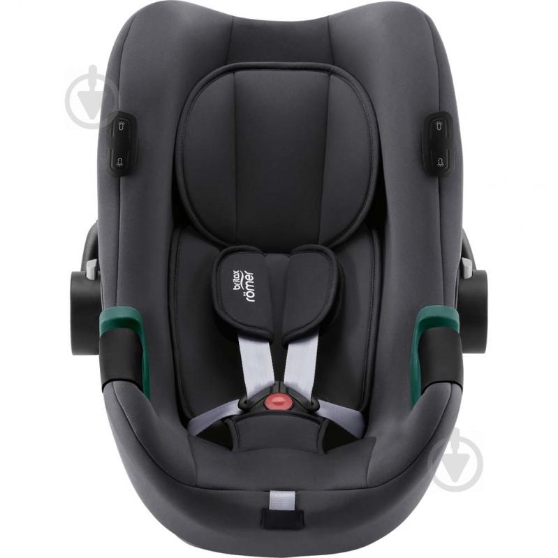 Автокресло Britax-Romer BABY-SAFE iSENSE (Midnight Grey) с платформой темно-серый 2000035099 - фото 17