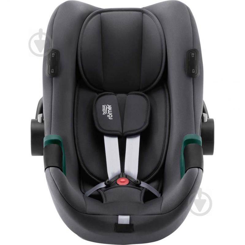 Автокресло Britax-Romer BABY-SAFE iSENSE (Midnight Grey) с платформой темно-серый 2000035099 - фото 11