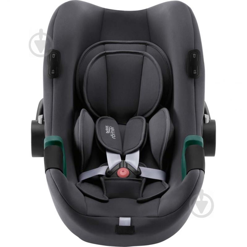 Автокресло Britax-Romer BABY-SAFE iSENSE (Midnight Grey) с платформой темно-серый 2000035099 - фото 16